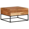 Image de vidaXL Table basse 68x68x41 cm Bois d'acacia solide