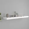 Image de vidaXL Étagère murale flottante blanc 90x23,5x3,8 cm MDF