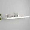 Image de vidaXL Étagère murale flottante blanc 120x23,5x3,8 cm MDF