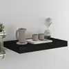 Image de vidaXL Étagère murale flottante noir 40x23x3,8 cm MDF