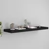 Image de vidaXL Étagère murale flottante noir 90x23,5x3,8 cm MDF