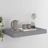 Image de vidaXL Étagère murale flottante gris 40x23x3,8 cm MDF