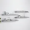 Image de vidaXL Étagères murales flottantes 4 pcs gris 90x23,5x3,8 cm MDF