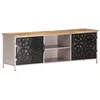 Image de vidaXL Meuble TV en Bois avec poignée Rugueuse 120 x 30 x 40 cm