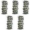 Image de vidaXL Clôtures à treillis de saule 5pcs feuille artificielle 180x60cm