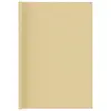 Image de vidaXL Tapis de tente 200x200 cm Beige
