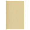 Image de vidaXL Tapis de tente 300x600 cm Beige