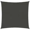 Image de vidaXL Voile d'ombrage 160 g/m² Anthracite 3x3 m PEHD