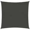 Image de vidaXL Voile d'ombrage 160 g/m² Anthracite 5x5 m PEHD