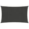 Image de vidaXL Voile d'ombrage 160 g/m² Anthracite 3x4,5 m PEHD