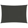Image de vidaXL Voile d'ombrage 160 g/m² Anthracite 3,5x4,5 m PEHD