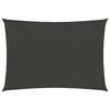 Image de vidaXL Voile d'ombrage 160 g/m² Anthracite 6x7 m PEHD