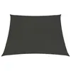 Image de vidaXL Voile d'ombrage 160 g/m² Anthracite 3/4x3 m PEHD