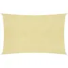 Image de vidaXL Voile d'ombrage 160 g/m² Beige 2x3,5 m PEHD