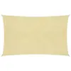 Image de vidaXL Voile d'ombrage 160 g/m² Beige 2x4,5 m PEHD