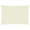 Image de vidaXL Voile d'ombrage 160 g/m² Crème 2x2,5 m PEHD