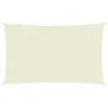 Image de vidaXL Voile d'ombrage 160 g/m² Crème 2,5x4 m PEHD