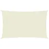 Image de vidaXL Voile d'ombrage 160 g/m² Crème 2,5x5 m PEHD