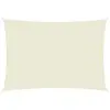 Image de vidaXL Voile d'ombrage 160 g/m² Crème 3x4 m PEHD