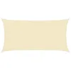Image de Voile d'ombrage 160 g/m² Crème 4x7 m PEHD