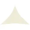 Image de vidaXL Voile d'ombrage 160 g/m² Crème 4x4x4 m PEHD