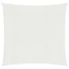 Image de vidaXL Voile d'ombrage 160 g/m² Blanc 3x3 m PEHD
