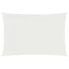 Image de vidaXL Voile d'ombrage 160 g/m² Blanc 2,5x5 m PEHD