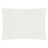 Image de vidaXL Voile d'ombrage 160 g/m² Blanc 3,5x5 m PEHD