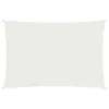 Image de vidaXL Voile d'ombrage 160 g/m² Blanc 5x7 m PEHD
