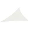 Image de vidaXL Voile d'ombrage 160 g/m² Blanc 3x4x5 m PEHD