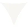 Image de vidaXL Voile d'ombrage 160 g/m² Blanc 4,5x4,5x4,5 m PEHD