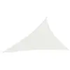 Image de vidaXL Voile d'ombrage 160 g/m² Blanc 4x5x6,8 m PEHD