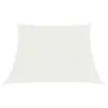 Image de vidaXL Voile d'ombrage 160 g/m² Blanc 4/5x4 m PEHD