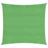 Image de vidaXL Voile d'ombrage 160 g/m² Vert clair 4,5x4,5 m PEHD