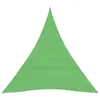Image de vidaXL Voile d'ombrage 160 g/m² Vert clair 5x6x6 m PEHD