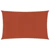Image de vidaXL Voile d'ombrage 160 g/m² Terre cuite 2x5 m PEHD