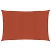 Image de vidaXL Voile d'ombrage 160 g/m² Terre cuite 2,5x5 m PEHD