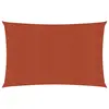 Image de vidaXL Voile d'ombrage 160 g/m² Terre cuite 6x7 m PEHD