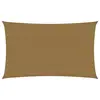Image de vidaXL Voile d'ombrage 160 g/m² Taupe 4x7 m PEHD