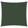 Image de vidaXL Voile d'ombrage 160 g/m² Vert foncé 4,5x4,5 m PEHD