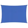 Image de vidaXL Voile d'ombrage 160 g/m² Bleu 2x3,5 m PEHD