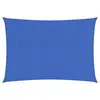 Image de vidaXL Voile d'ombrage 160 g/m² rectangulaire bleu 2,5x5 m PEHD