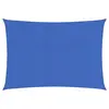 Image de vidaXL Voile d'ombrage 160 g/m² rectangulaire bleu 3,5x5 m PEHD