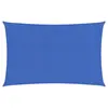 Image de vidaXL Voile d'ombrage 160 g/m² rectangulaire bleu 4x7 m PEHD