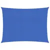 Image de vidaXL Voile d'ombrage 160 g/m² rectangulaire bleu 5x6 m PEHD