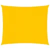 Image de vidaXL Voile d'ombrage 160 g/m² rectangulaire jaune 2x2,5 m PEHD