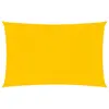 Image de vidaXL Voile d'ombrage 160 g/m² rectangulaire jaune 2x3,5 m PEHD
