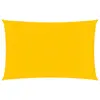 Image de vidaXL Voile d'ombrage 160 g/m² rectangulaire jaune 4x5 m PEHD