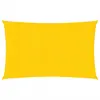 Image de vidaXL Voile d'ombrage 160 g/m² rectangulaire jaune 4x6 m PEHD