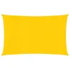 Image de vidaXL Voile d'ombrage 160 g/m² rectangulaire jaune 5x7 m PEHD
